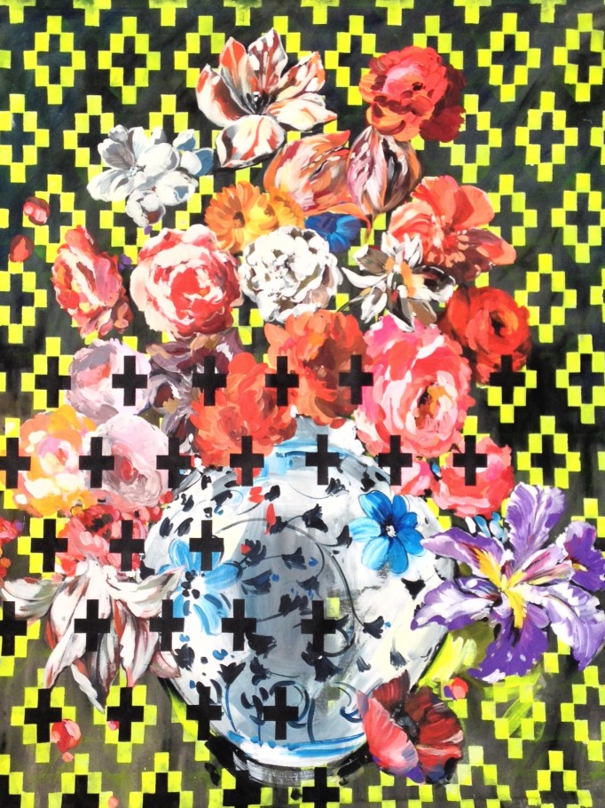 Sarah Van Hoe, Flower Study I, 2015